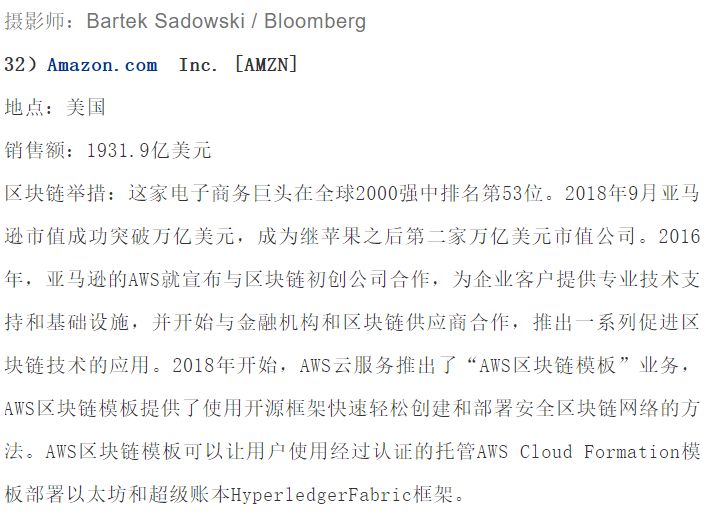 全球规模最大的五十家上市公司在区块链领域的布局  第37张