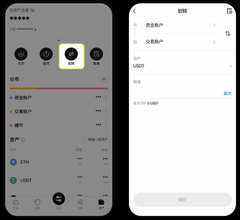 欧易OKX现货交易资金划转、买入、卖出新手教程（App/Web端）