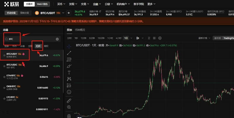 数字货币杠杆怎么卖出去？欧易交易所卖出BTC杠杆的教程  第9张