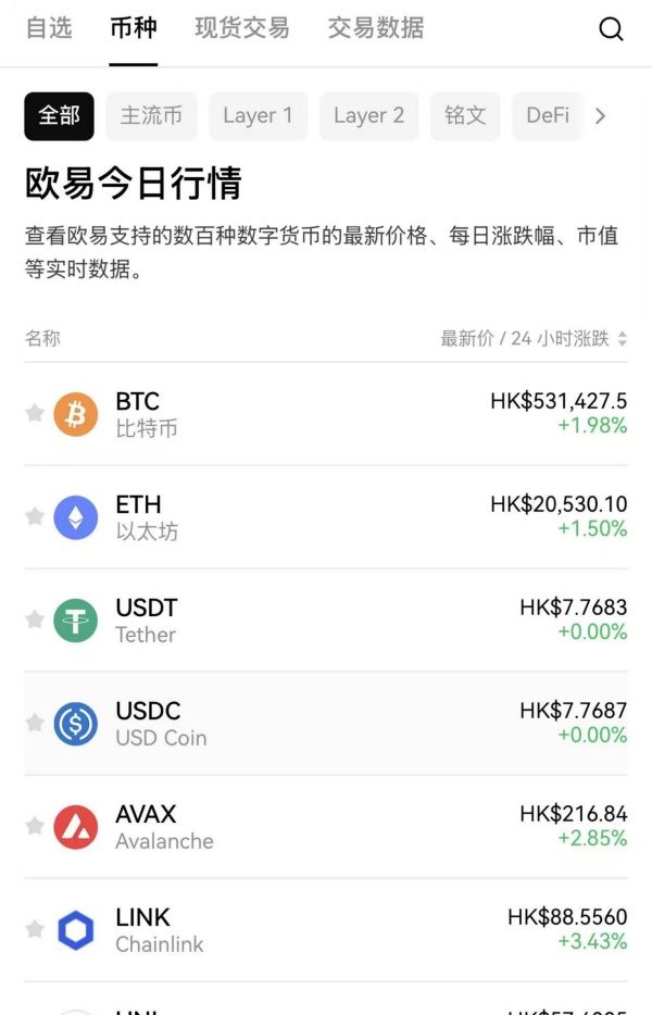 oe交易所app官方下载(数字货币客户端功能智能实用)  第4张