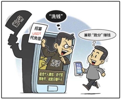 认清“USDT跑分”骗局，远离洗钱活动  第1张