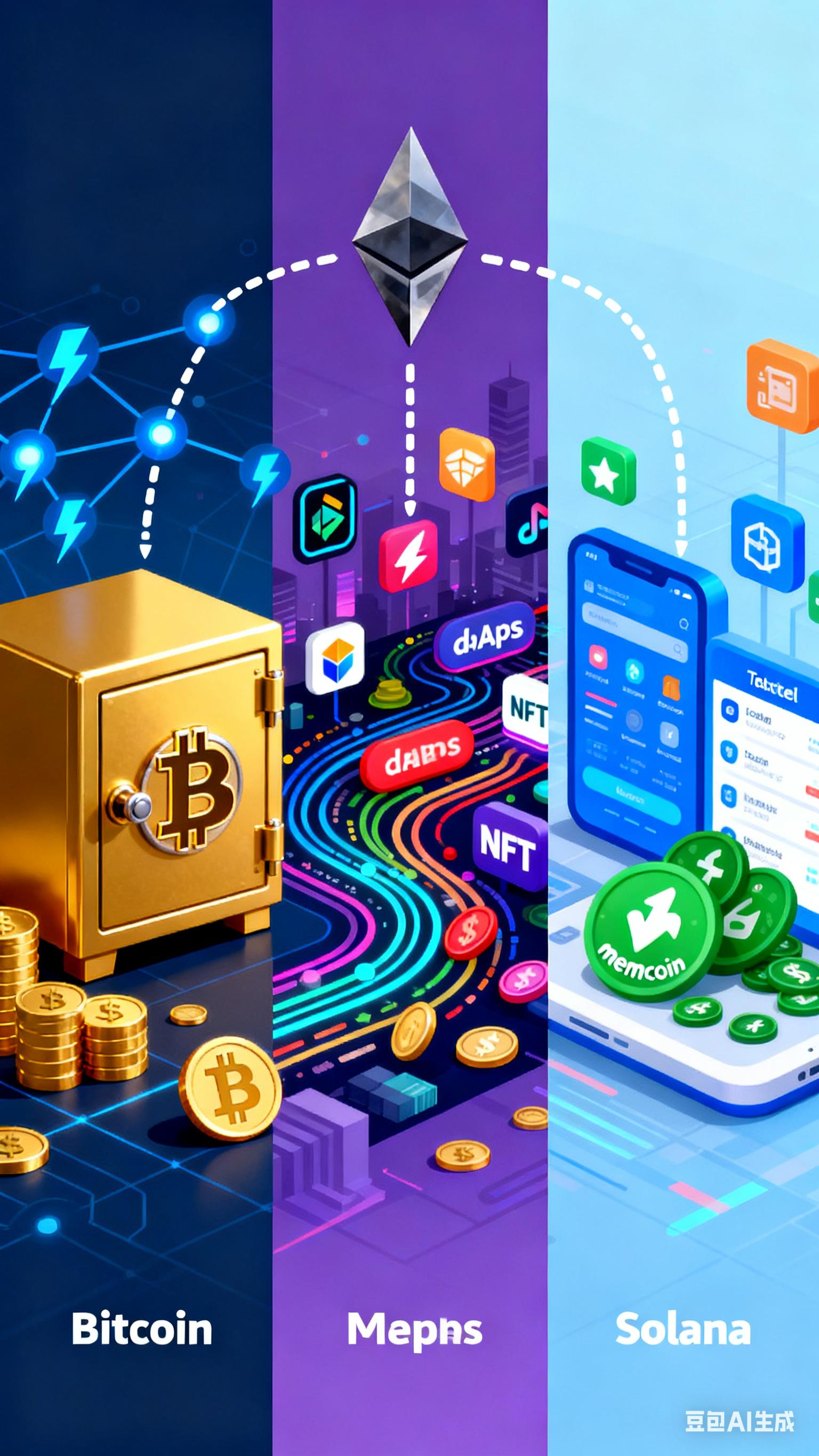 BTC、ETH、SOL：三角关系与市场共舞  第2张