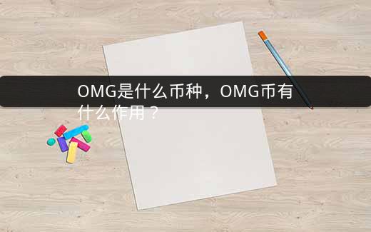 OMG是什么币种，OMG币有什么作用？