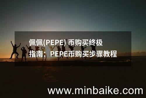 佩佩(PEPE) 币购买终极指南：PEPE币购买步骤教程
